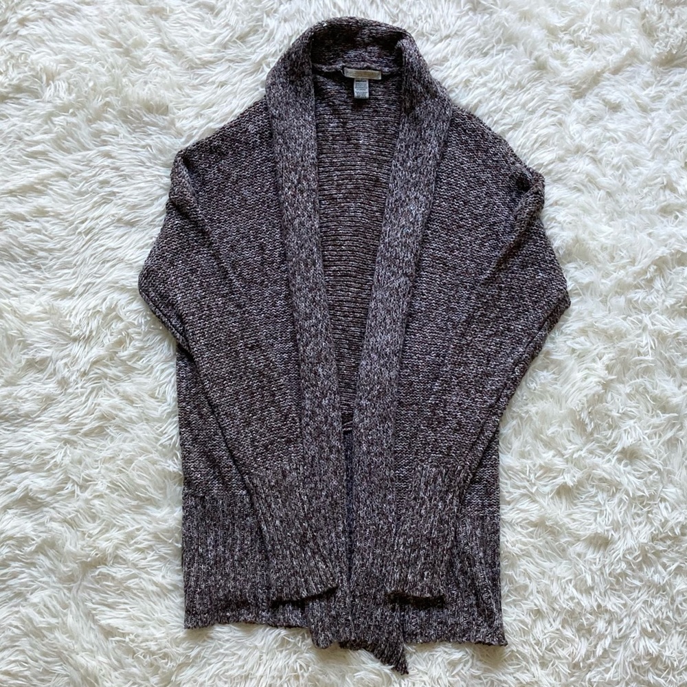 Brown Tweed Cardigan